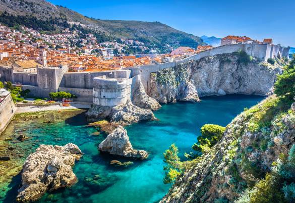 Dubrovnik coastline