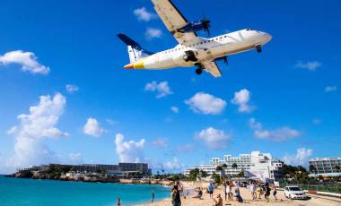 Flyover Experience at Maho Beach