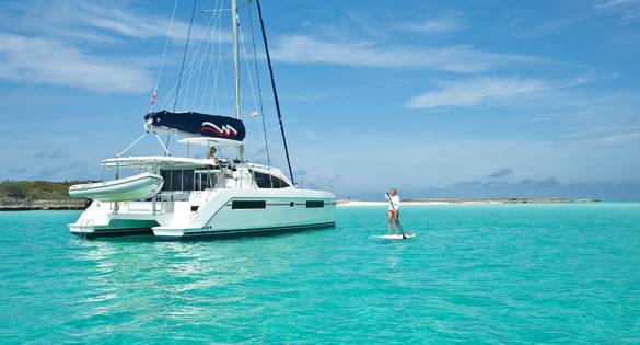 Yacht in Abacos Bahamas