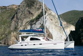Moorings yacht sailing in Procida